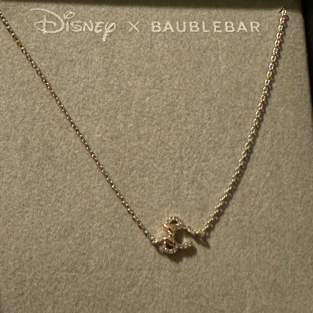 Disney x BaubleBar Minnie Mouse Necklace